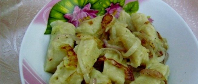 Ленивые картофельные вареники