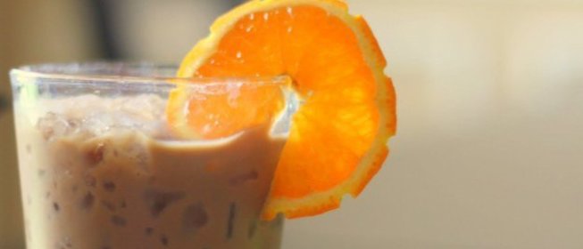 Кофе с цитрусовым соком