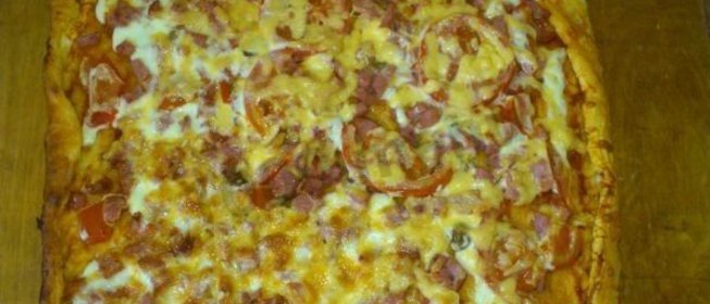 Пицца домашняя