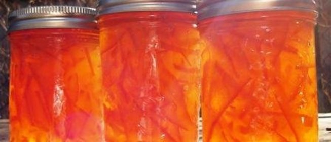 Апельсиновое варенье с виски