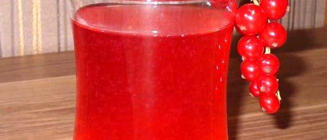 Компот из красной смородины