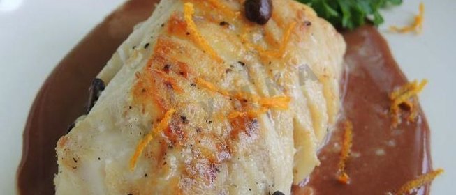 Лойн трески с ароматом кофе