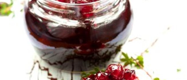 Новогодний клюквенный джем