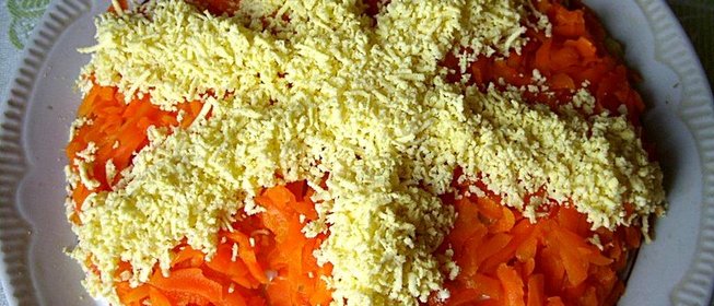 Салат с грибами и кукурузой