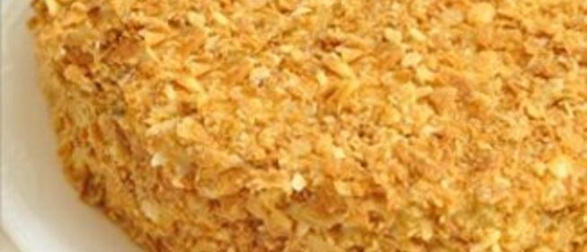 Орехово-ягодный сырный десерт к кофе