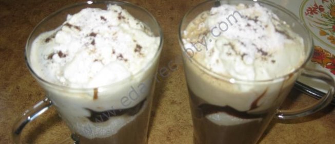 холодный кофе гляссе