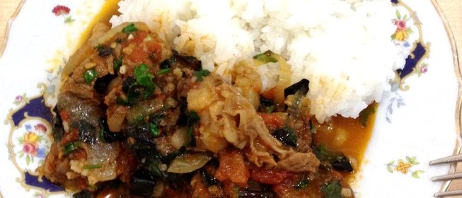 Говядина в томатном соусе