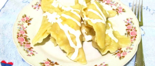 Вареники с картошкой