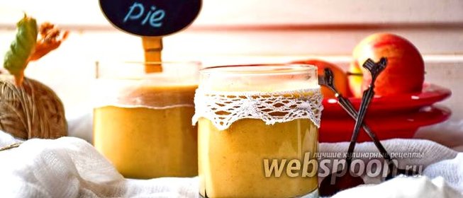 Смузи «Яблочный пирог»