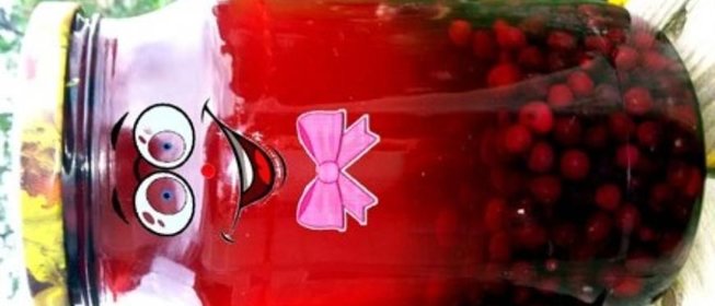 Компот из черемухи (с ароматом черешни)