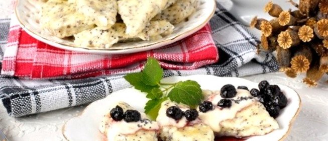 Ленивые вареники с маком