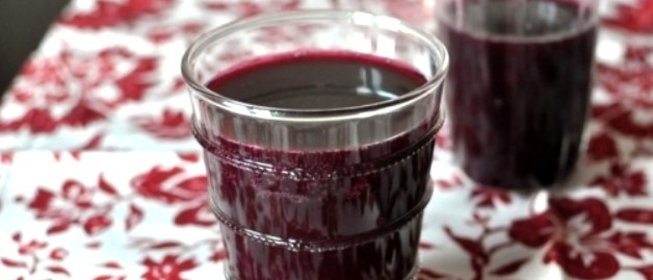 Черничный компот