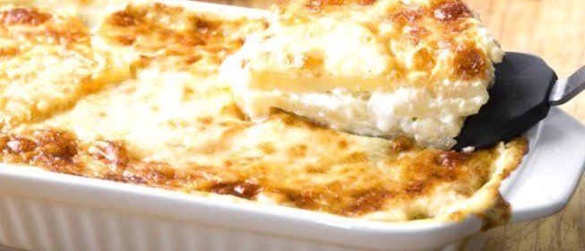 Упрощенный картофель дофине с луком-шалот