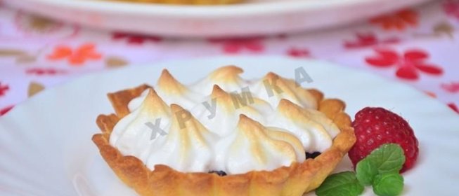 Песочные корзинки с джемом