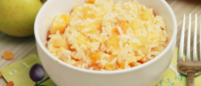 Плов с тыквой и фруктами. Zepter