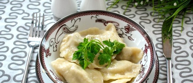 Вареники с фаршем