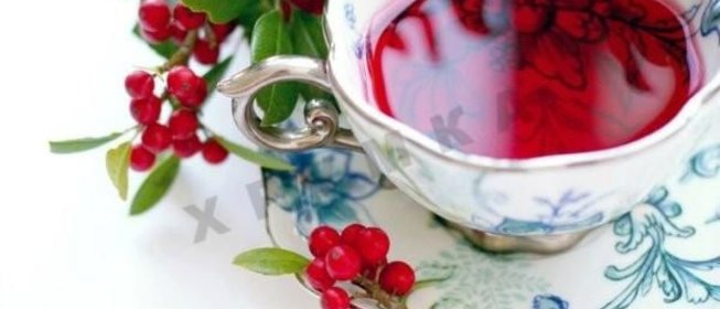 Клюквенный чай