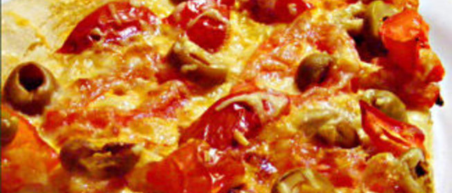 Пицца домашняя на кефире