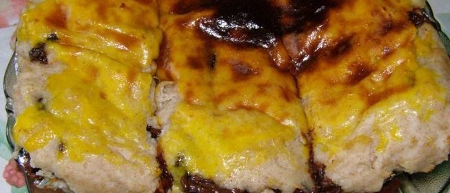 Запеканка с шоколадом