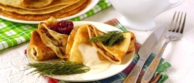 Творожные блины