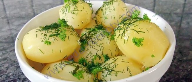 Картофель на пару