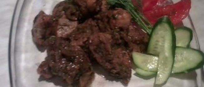 Свинина с болгарским перцем