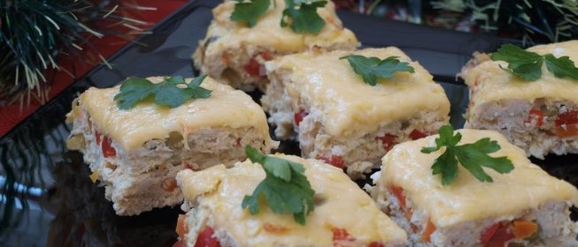 Куриный террин с овощами