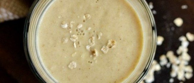 Яблочно-овсяный смузи на завтрак