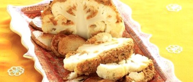 Цветная капуста фаршированная