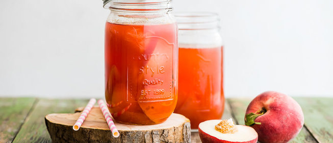 Компот из персиков