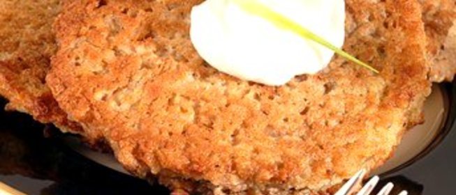 Блинчики из печеных баклажанов