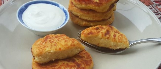 Сырники без сахара, яиц и глютена