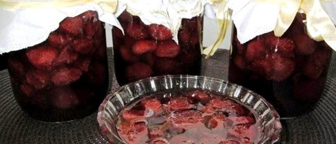 Варенье из клубники по-французски