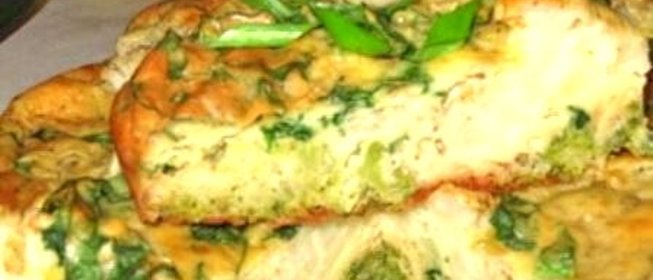 Запеканка с брокколи и цветной капустой