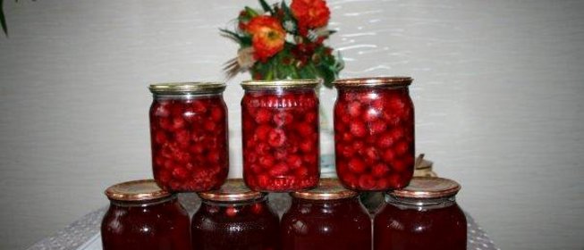 Компот из малины