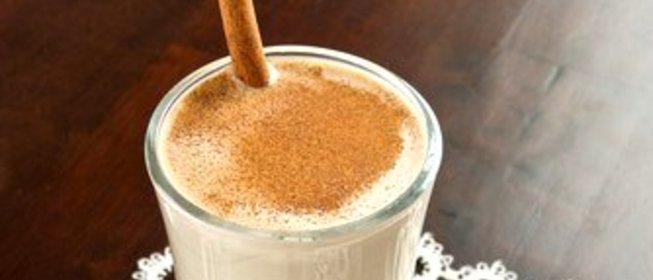 Кофейно-банановый смузи с корицей