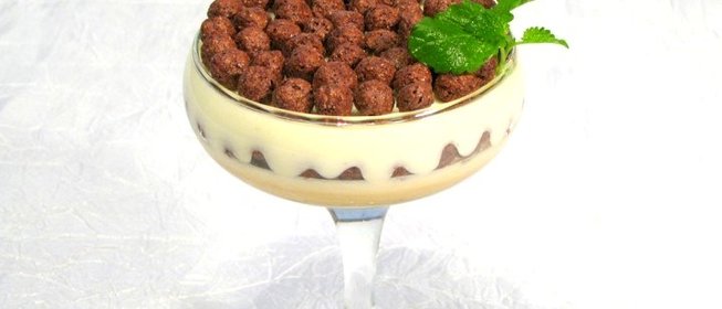 Десерт кофейно-сливочный