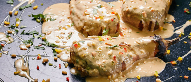 Баклажаны в тхине