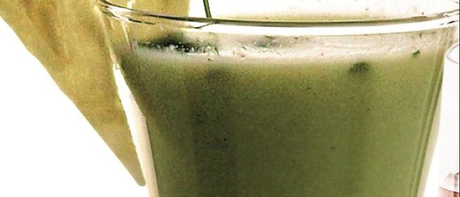 Коктейль Огурцы с йогуртом