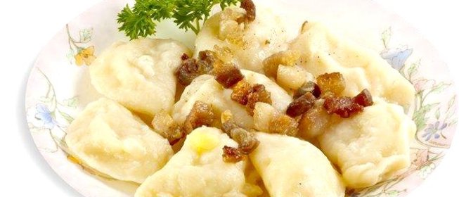 Вареники с грибами