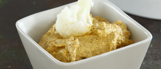 Цветная капуста с соусом баже