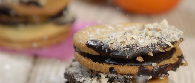 Печенье-сэндвичи