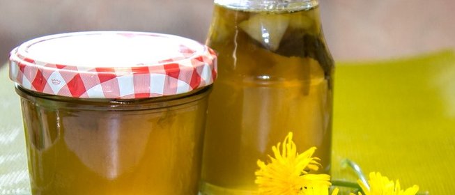 Варенье из одуванчиков и яблок