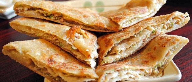 Блины с курицей и сыром