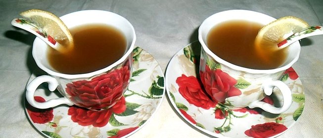 Витаминный чай с соком