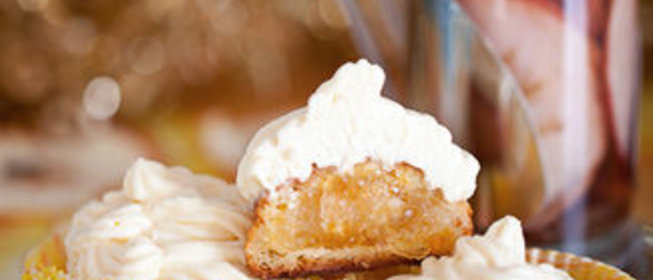 Апельсиновые маффины и рождественский чай