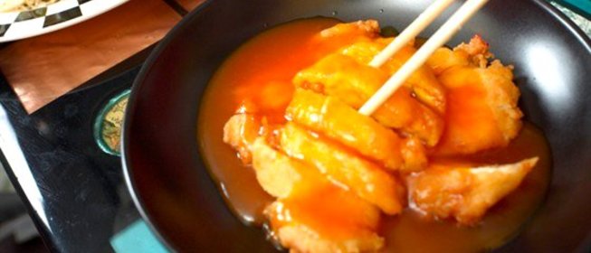 Кисло-сладкий китайский соус для мяса