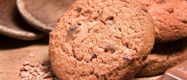 Имбирно-шоколадное печенье