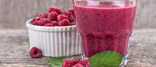 Малиново-капустный смузи