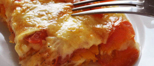 Запеканка с тыквой